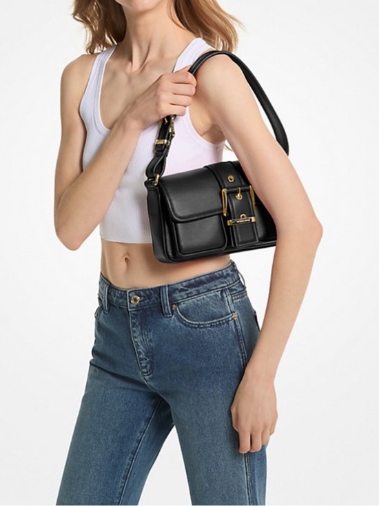 MICHAEL Michael Kors Handbags - Michael Michael Kors Colby Medium Leather Shoulder Bag